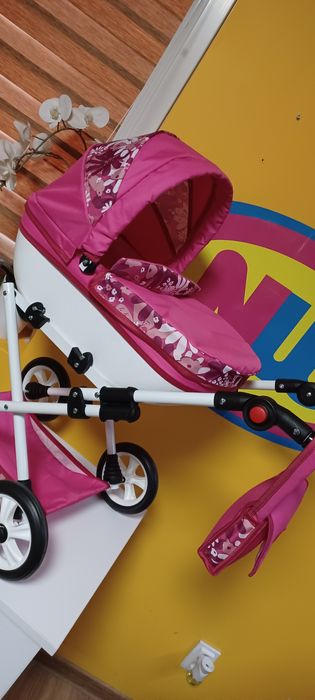 Nowy śliczny wózek dla lalki rączka regulowana SKLEP NW