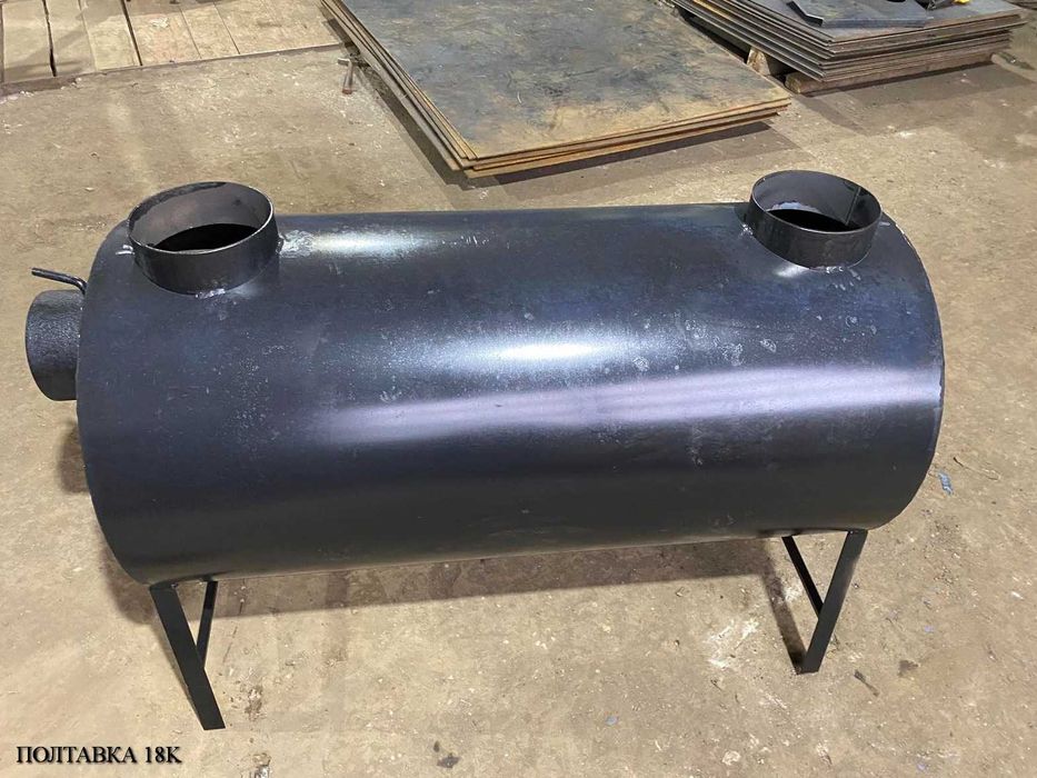 ОТ ЗАВОДА! Лучшая цена! 6мм! 18кВт! Буржуйка Булерьян Печь /Печка/ Піч