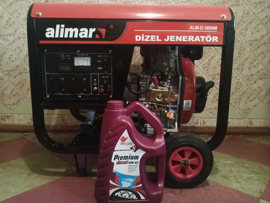 Продам  дизельный генератор Alimar 3кВт