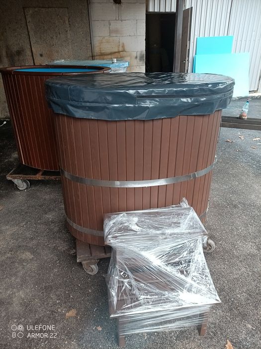 Купель холодна та гаряча. Чан. Бочка.