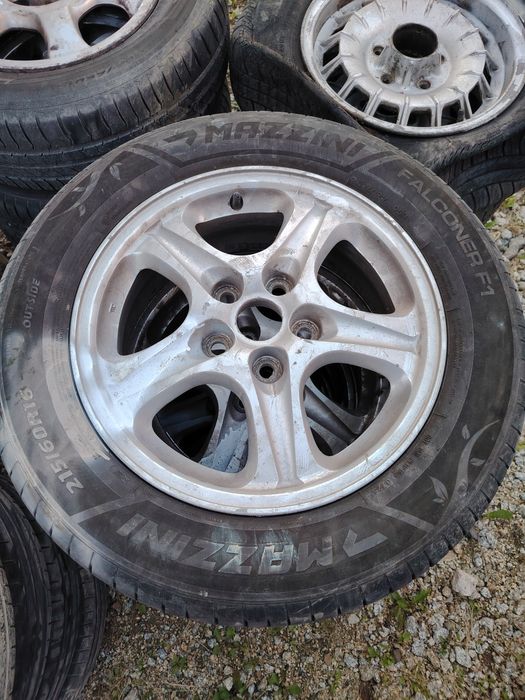 Alufelgi z oponami 14" 15" 16" Alu złom 5x100 5x112