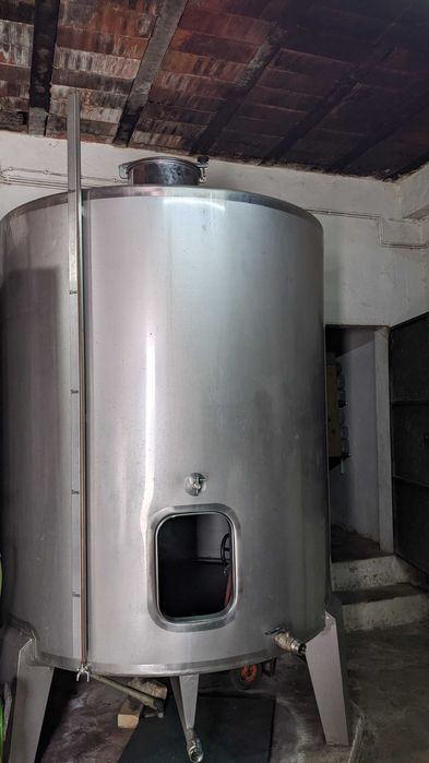 Depósito Inox 5000L para Vinho ou Outros Líquidos