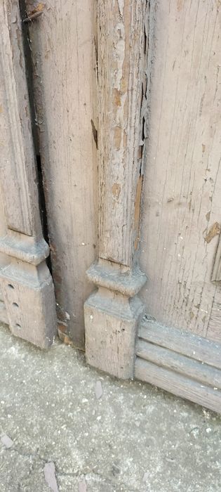 Drzwi drewniane, bardzo stare