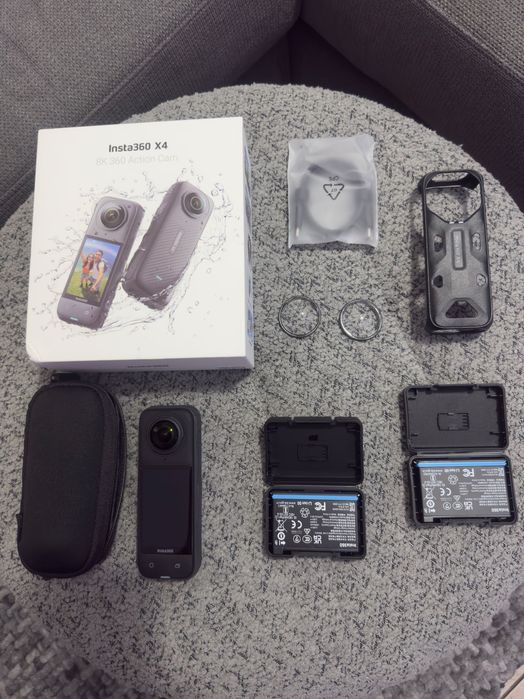 Insta360 X4 360° 8K | Como Nova | Garantia + 2 Baterias Extra