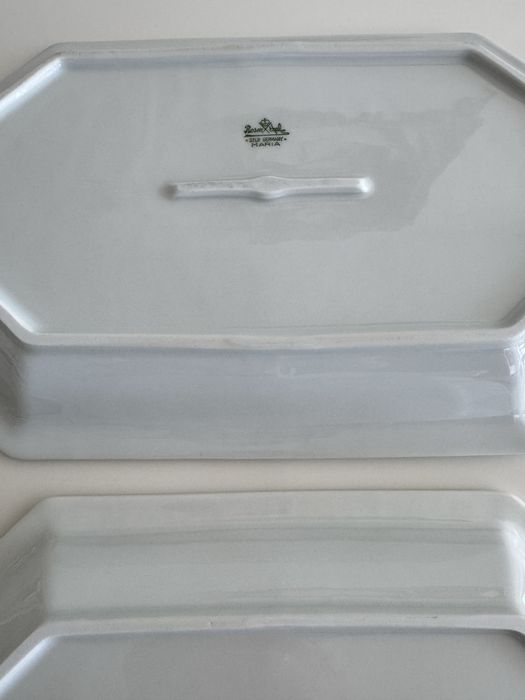 Zestaw dwóch  półmisków Rosenthal Maria Biała