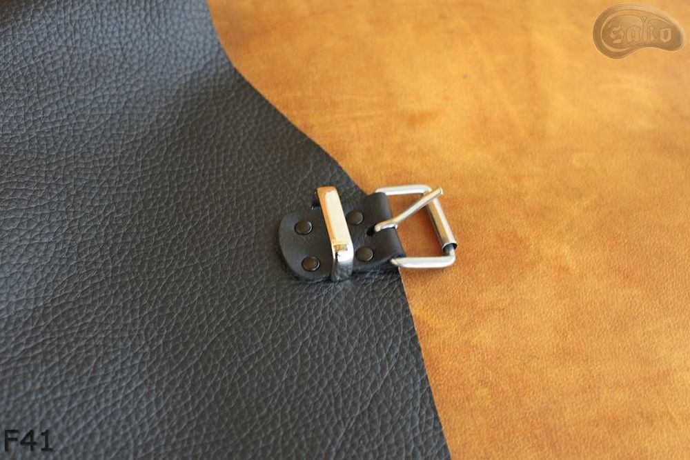 Skórzany fartuch ochronny F41 spawalniczy/kucharski/grillowy/ślusarski