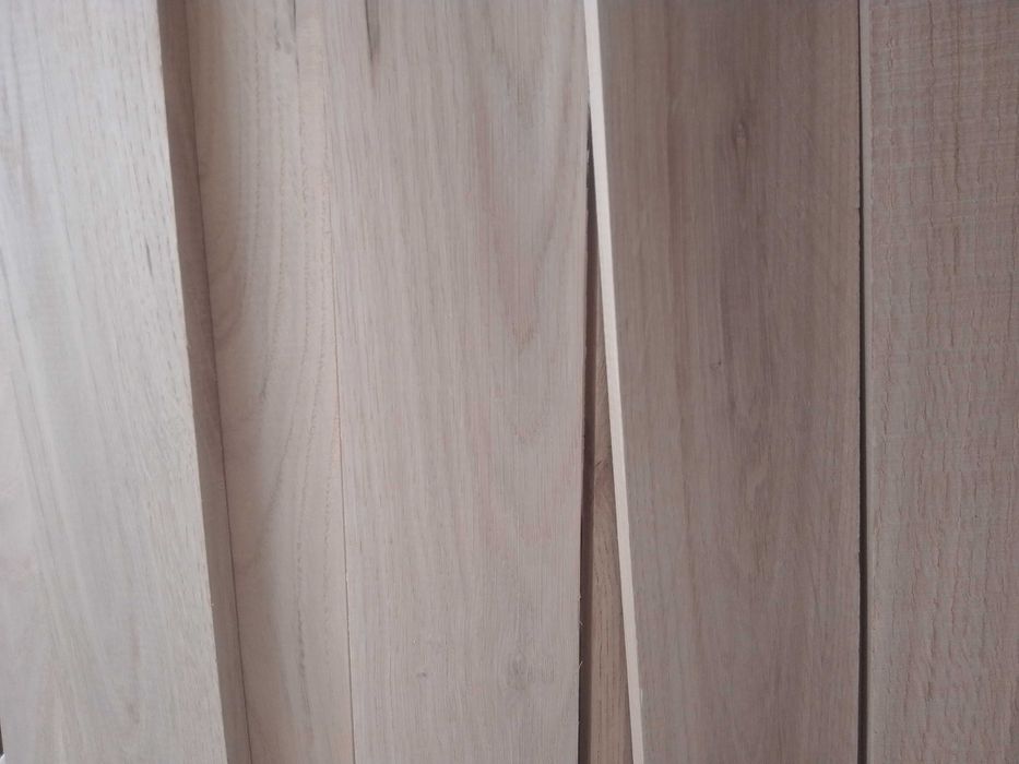Deska dębowa 130 cm -  Lamela gładka, ogrodowa