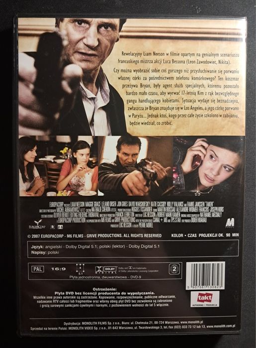 Uprowadzona | Liam Neeson | DVD