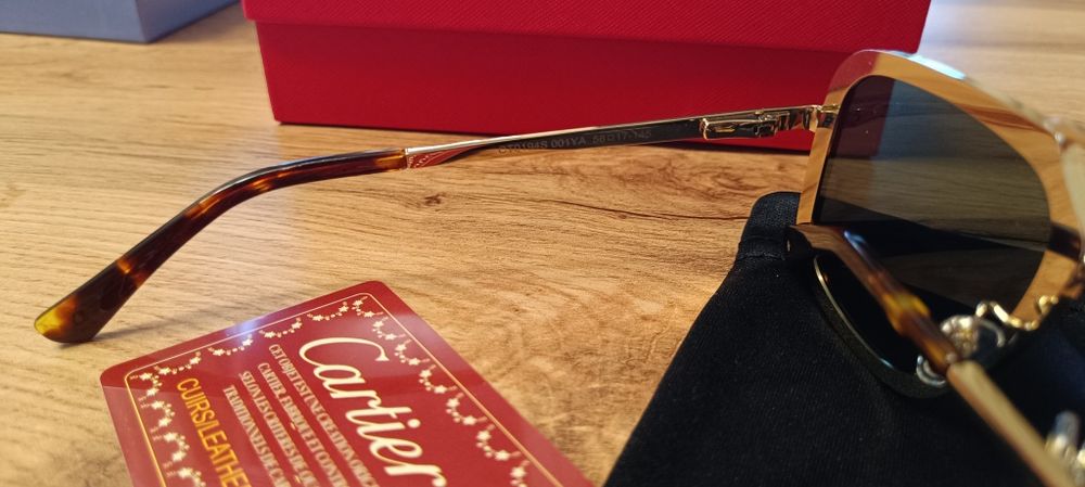 Okulary przeciwsłoneczne Cartier