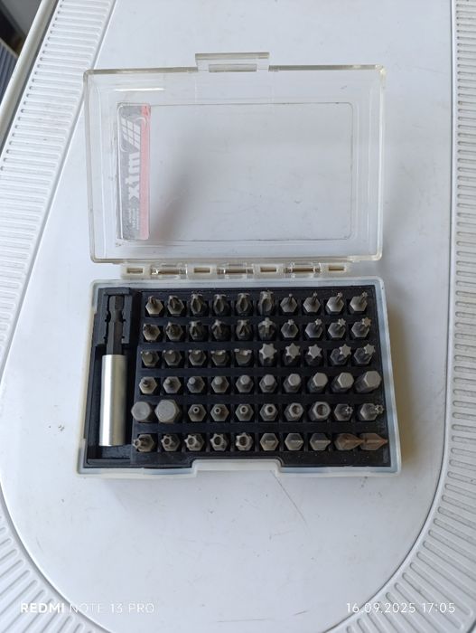 Набор бит для шуруповерта