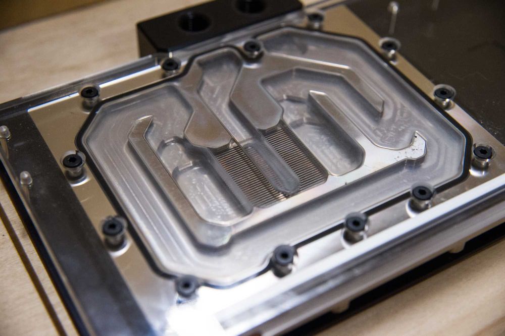 blok EK WB Vector 2 na RTX 3090 Ti FTW3 .