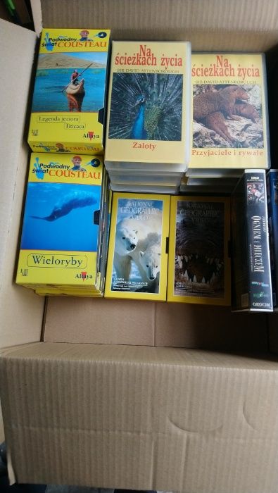 VHS kasety oryginalne