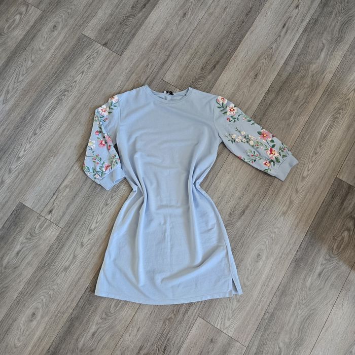 Dresowa sukienka baby blue XS/S FBsister