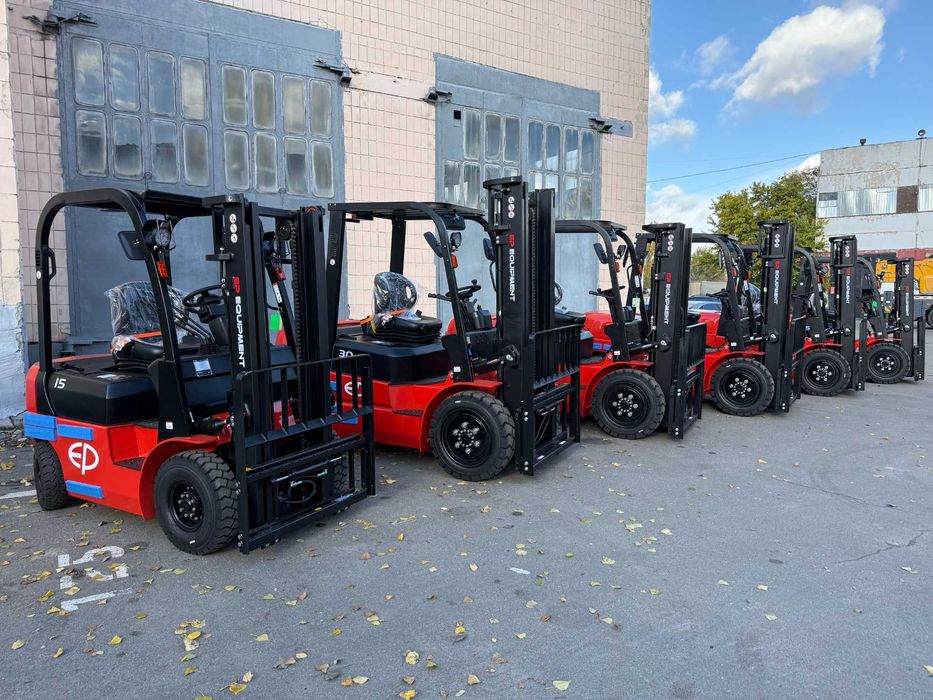 Новий навантажувач EP 20T3, 2т/4.8м, sideshift ДВИГУН Mitsubishі 07.25