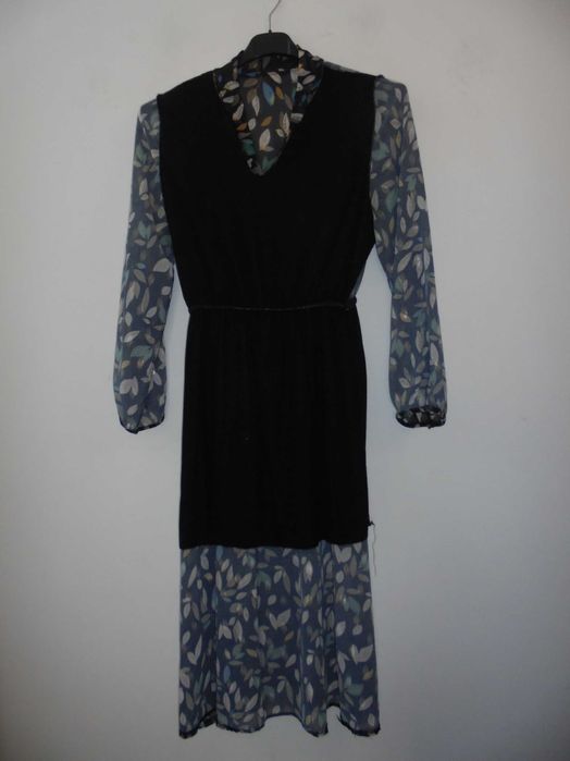 vestido de senhora as folhas
