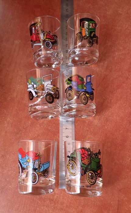 Рюмки "ретро автомобілі"