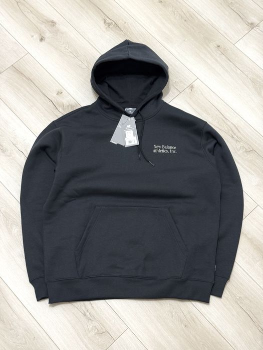 Оригінал | Костюм New Balance штани кофта худі темно сірий