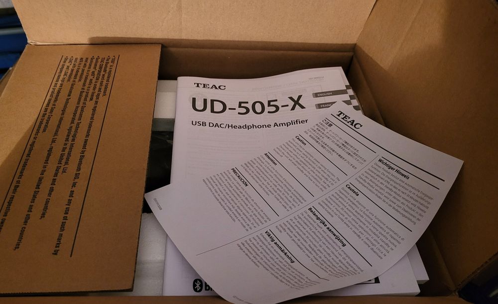 Teac UD505X wzmacniacz słuchawkowy DAC przedwzmacniacz