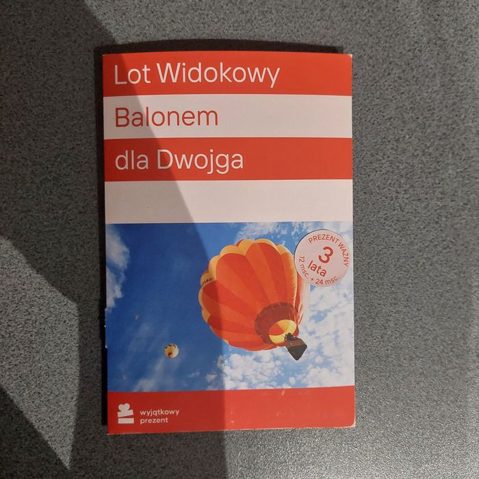 Ekskluzywny Lot Widokowy Balonem dla Dwojga Wyjątkowy Prezent