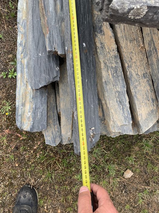 Pedras de xisto, para vedacoes ou decoracoes