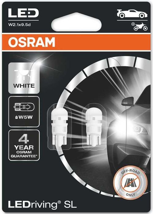 Lâmpadas LED, Xenon e Halogéneo OSRAM