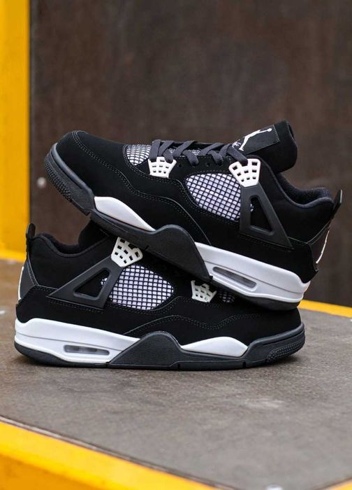 !SALE! Nike Air Jordan 4 White Thunder 36 37 38 39 40 41 42 43 44 45
