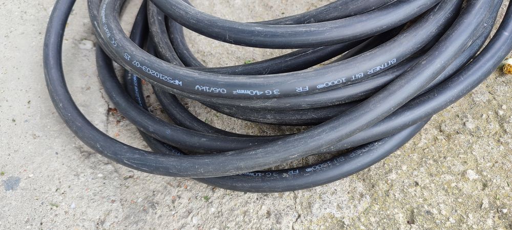 Kabel miedziany 3x4 linka
