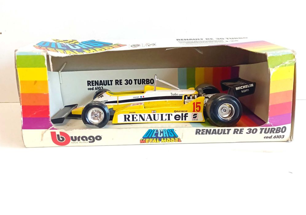 Bburago Renault RE 30 Pewex 1:24 vintage PRL