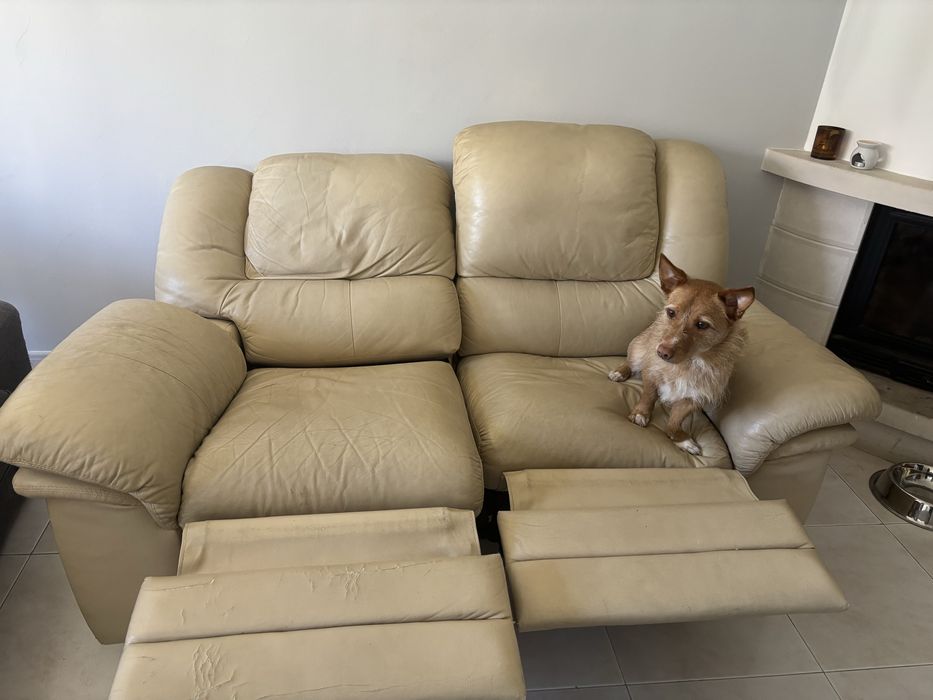 Sofa reclinavel dois lugares desmontavel