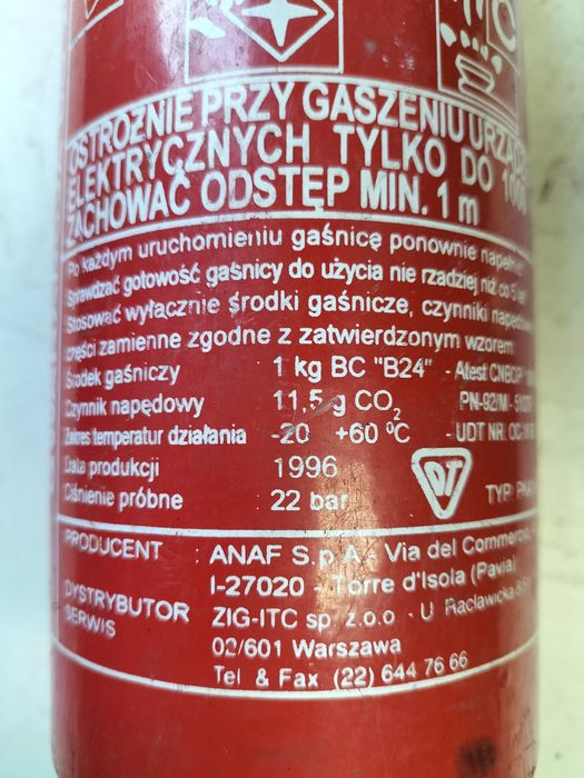 Stare gaśnice kolekcjonerskie 30 zł para