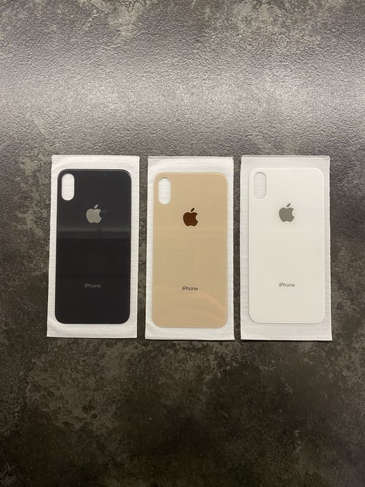 Задня кришка iPhone xs скло зад задняя крышка для айфон стекло