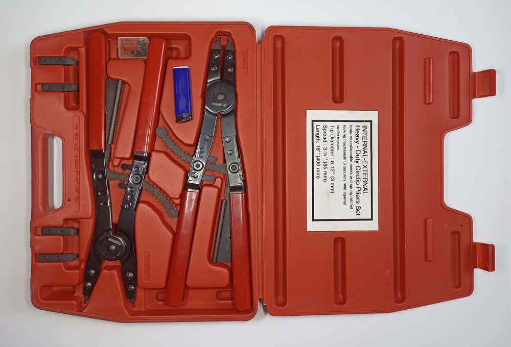 щипцы стяжка съемник стопорных колец подшипника ступицы 400мм