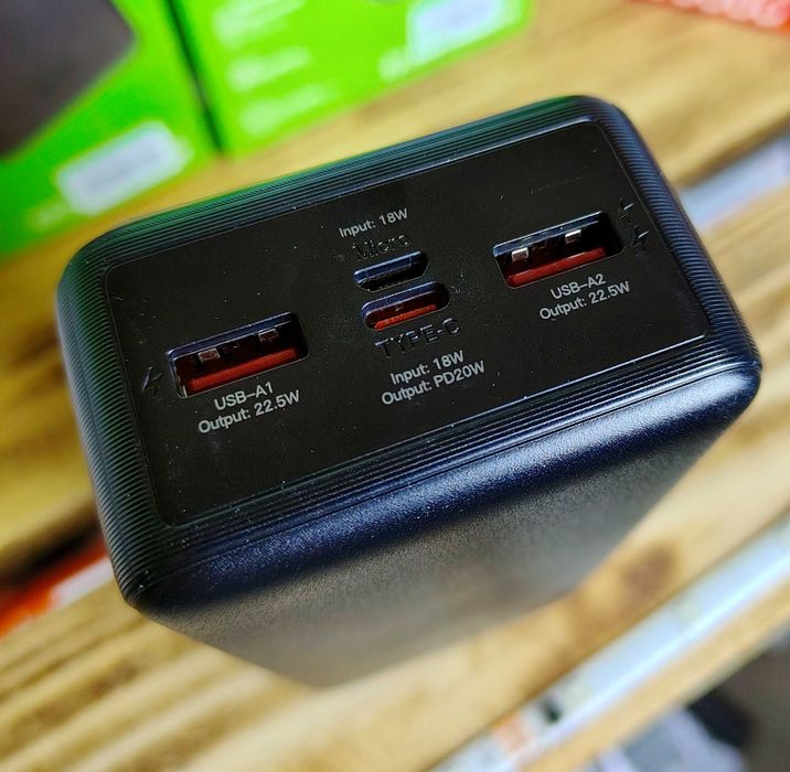 Павербанк HOCO J136B 30000mAh 22.5W PD QC 3.0 Повербанк зовнішній акумулятор потужний для телефону