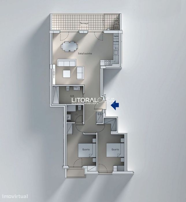 Apartamento T2 | Agras