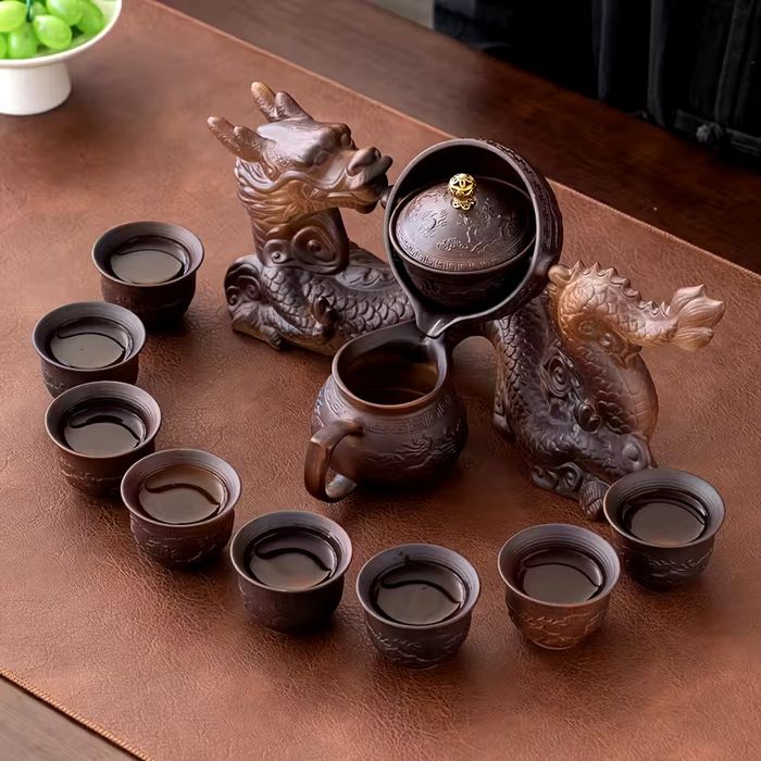 Набір для чайної церемонії, сервіз з авторозливом, подарунок