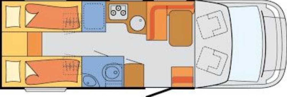 Autocaravana Carado T447 2017