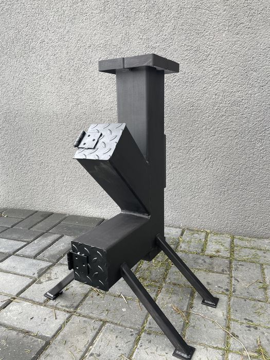 Piecyk rakietowy 100x100x5 mm palenisko grill