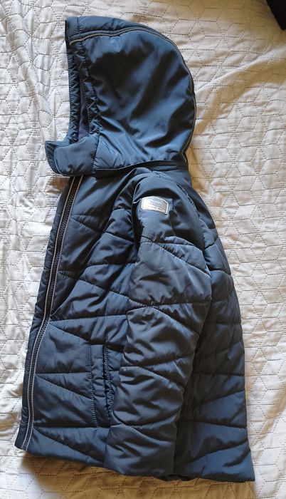 Для мальчика та девочки Teplee net Теплее нет куртка ромб рост 134-140