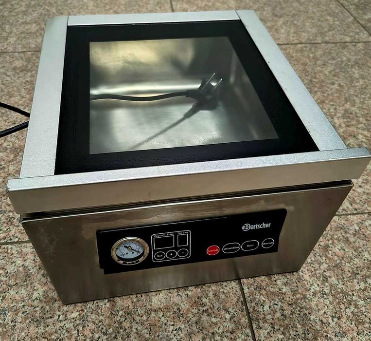 Bartscher Pakowarka Próżniowa Ze Szklaną Pokrywą 60litrów