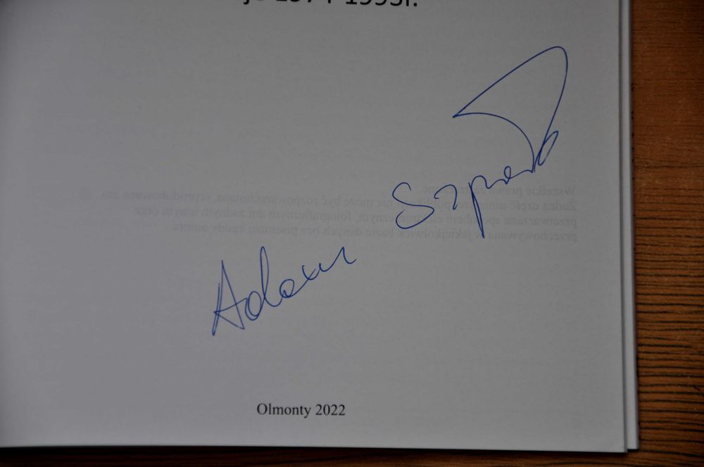 Adam Szparło-Literki Małego PRL-u, z autografem autora !!!