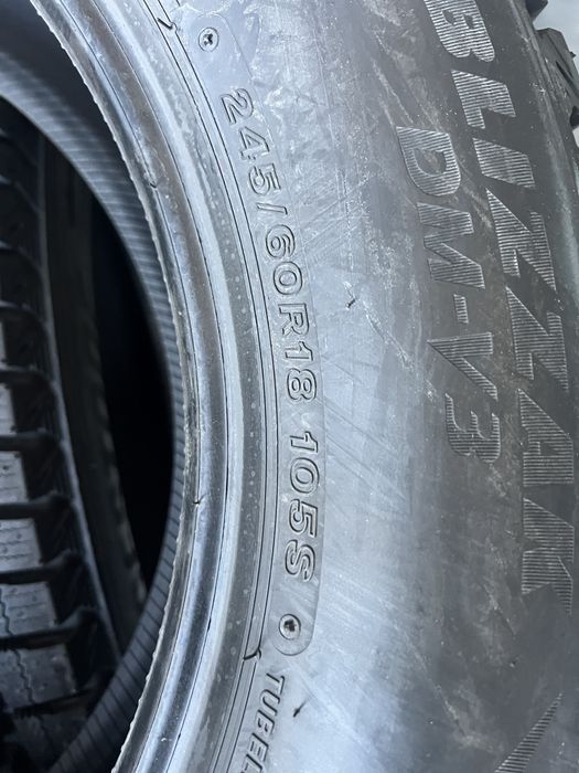 245/60/18 R18 Bridgestone Blizzak DMV-3 4шт нові зима