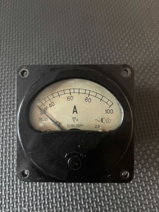 Амперметр Е8021 0-100А, тт-100/5, 50; 180-550 Гц