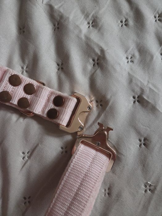 Hundstaff Szeroka obroża z klamrą extreme z rączką