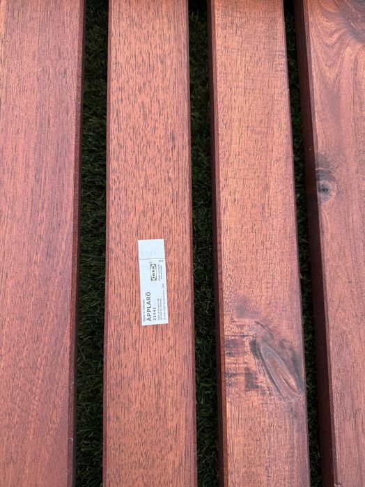 2 espreguiçadeiras IKEA ÄPPLARÖ novas com 2 almofadas
