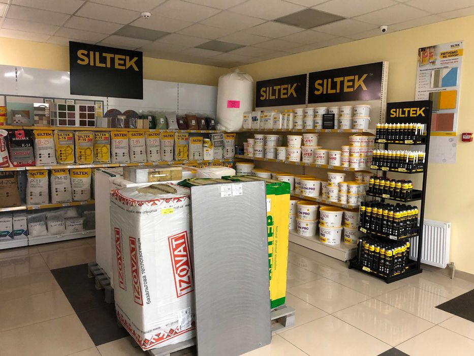 Стройматериалы, SILTEK, CERESIT, KNAUF, POLIMIN, будматеріали, стрейч