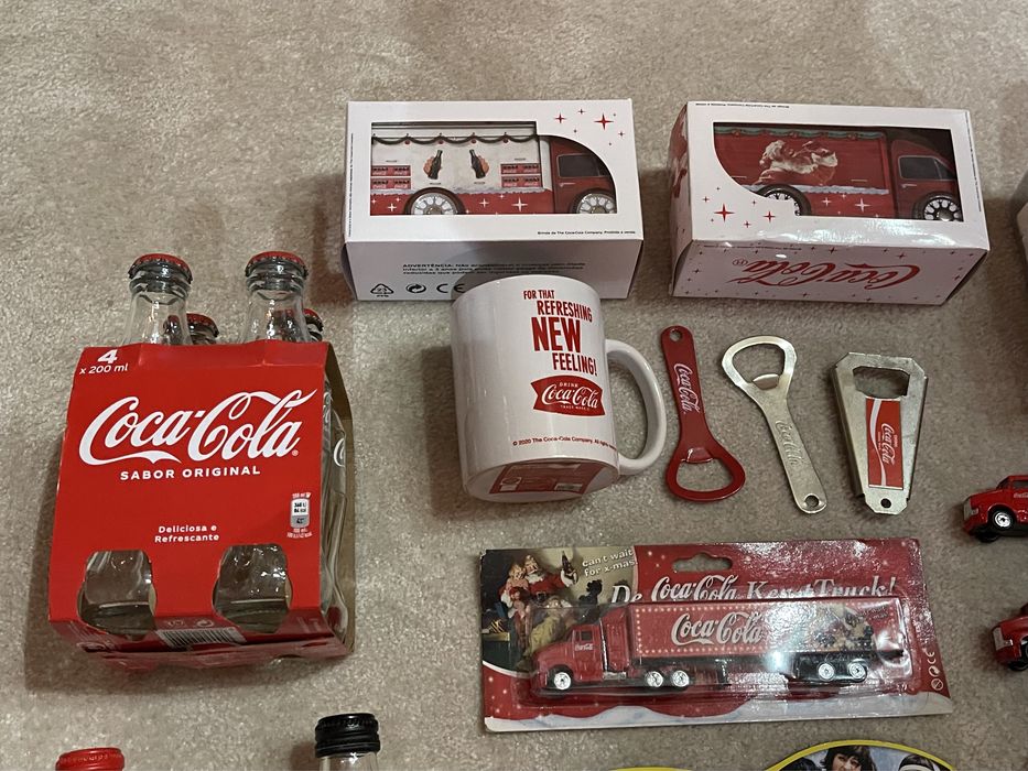 Lote coca-cola colecionáveis venda a vulso