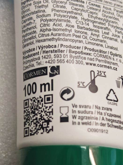 Krem do rąk Aloe Vera nowy 100 ml