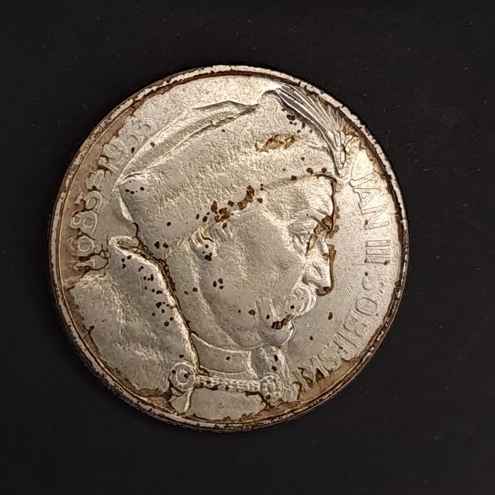 Jan III Sobieski 10 złotych 1933 r. Pękną moneta