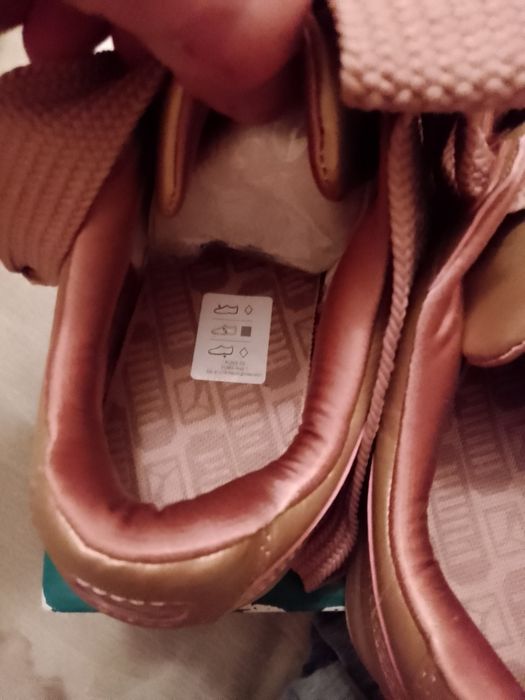 Дешево! Новые кеды Puma Basket Heart Copper Rose Оригинал Размер 38.5 стелька 25.5 см. Кросівки кеди