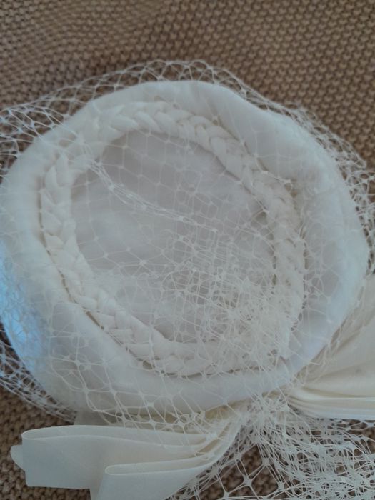 Toczek damski, retro, fascynator, ślub, wesele, komunia, kapelusz